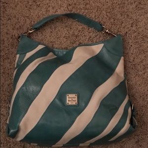 Dooney & Bourke zebra stripe purse